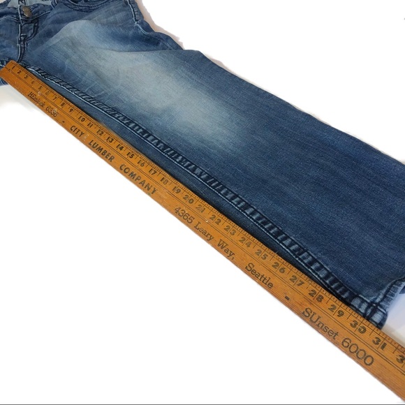 Vigoss Med Wash Chelsea Jeans 16 - Picture 7 of 7